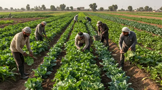 العمال المهرة في زراعة المحاصيل الحقلية والخضروات.jpg